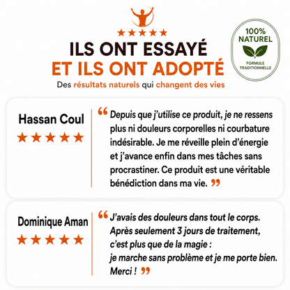Soin naturel des douleurs corporelles