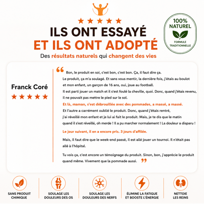 Soin naturel des douleurs corporelles